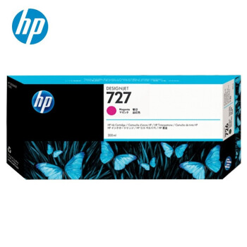 惠普(HP)F9J77A(红)727号墨盒大容量(300ml)