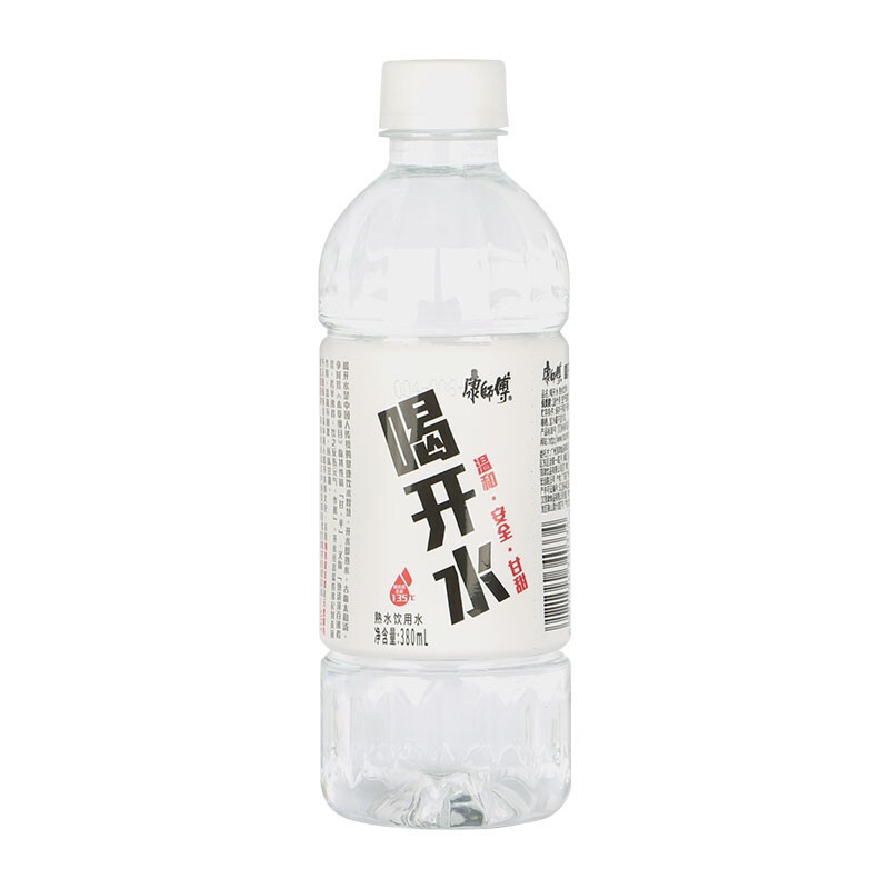 康师傅 喝开水380ml*24瓶(纸箱)