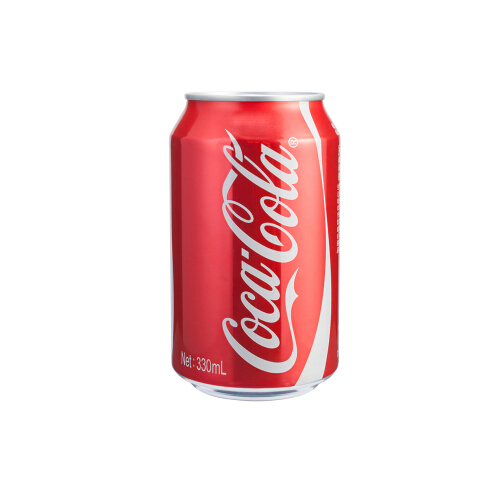 可口可乐(Coca-Cola)330ml(听装)标准版(24罐/箱)