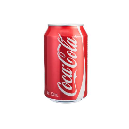 可口可樂(Coca-Cola) 330ml(聽裝)標準版(24罐/箱)