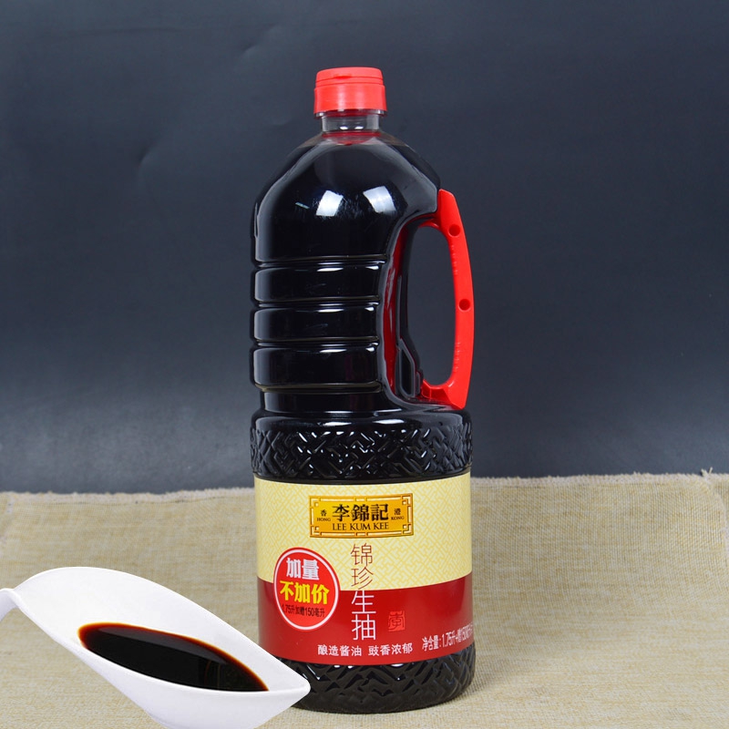 李锦记(LEE KUM KEE)锦珍生抽酱油 1.9升 - 李锦记(LEE+KUM+KEE)