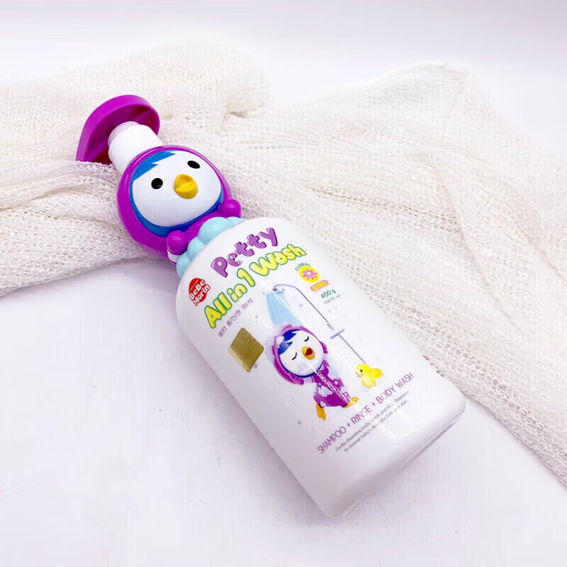啵乐乐(Pororo)新款洗护3合一香蕉味400ML - 啵乐乐(Pororo)