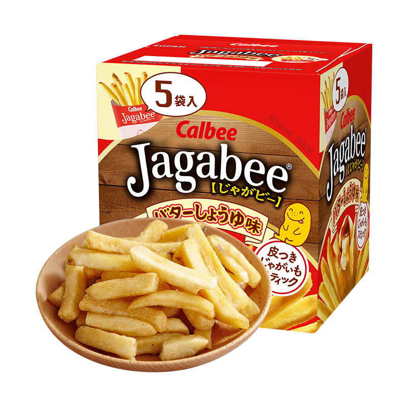 卡乐比(Calbee)佳可比薯条三兄弟黄油酱油味薯条 90G - 卡乐比(Calbee)