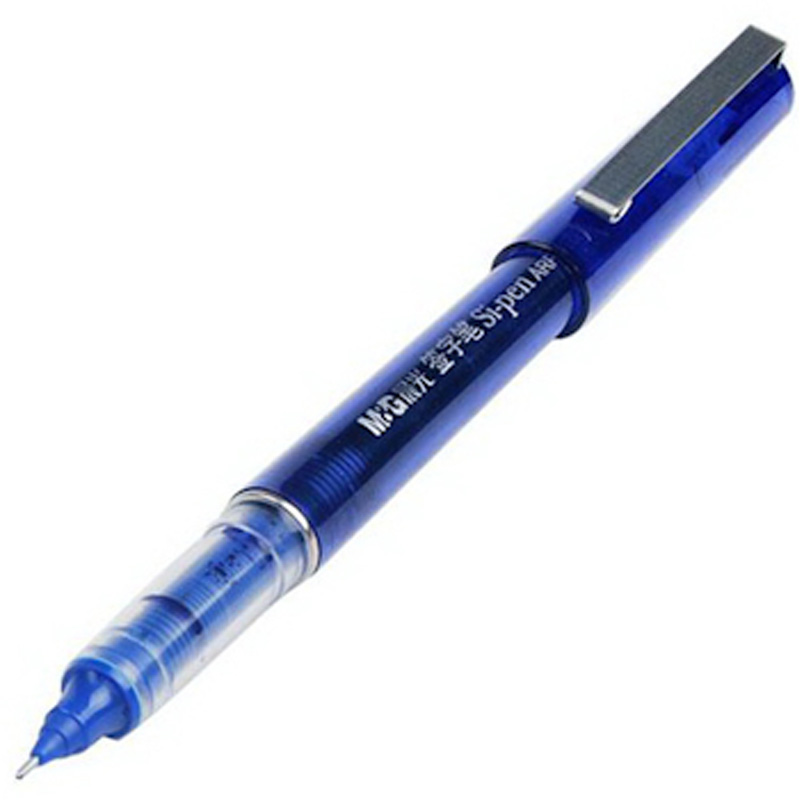 晨光(M&amp;amp;G)ARP41801B(蓝)水性圆珠逸品签字笔0.5 - 晨光(M&G)