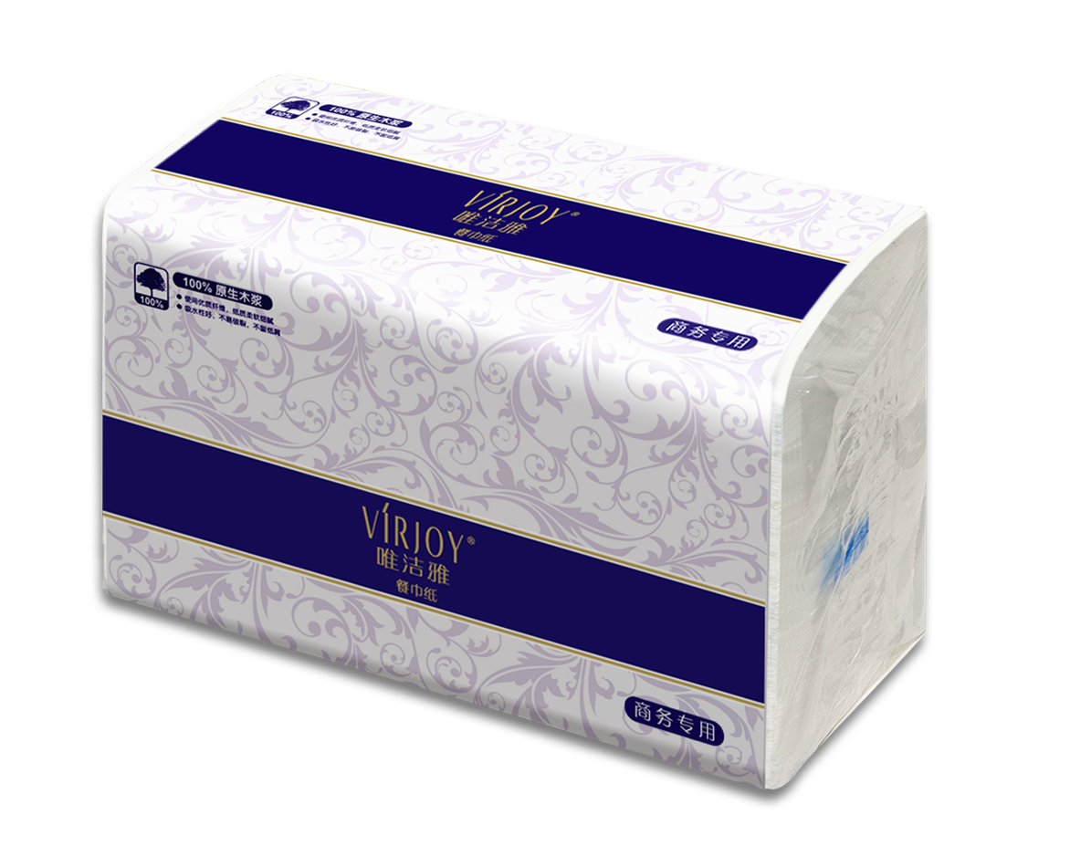 商用-唯洁雅(Virjoy)E910A单层两折 擦手纸-240张
