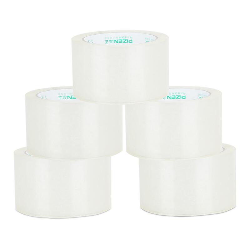 得力(deli)品正33178A封箱胶带60mm*60m*45μm(普透)(5卷/筒) - 得力(deli)