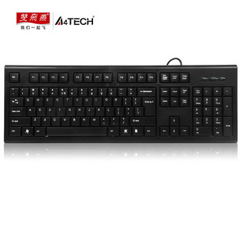 双飞燕(A4TECH)KR-85 USB(黑)有线键盘