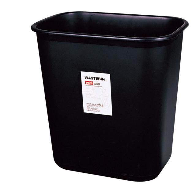 得力(deli) 9562(黑)方形清洁桶
