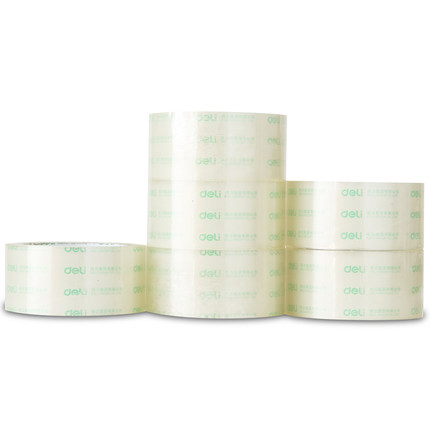 得力(deli)30201(超透)封箱胶带48mm*40y