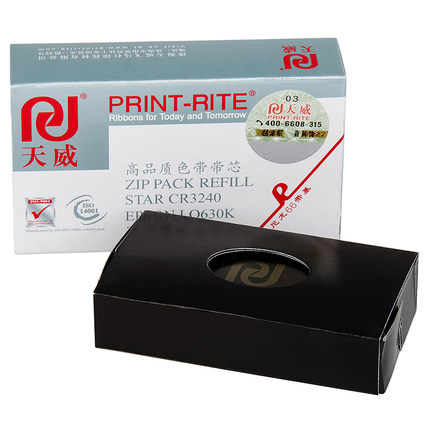 天威(PrintRite)STAR-CR3240/LQ630K(黑色)色带RFR065BPRJ