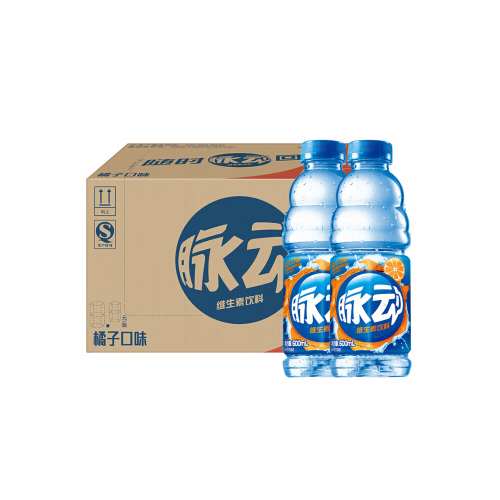 脉动(Mizone)维生素功能饮料 橘子味600ml *15瓶/箱