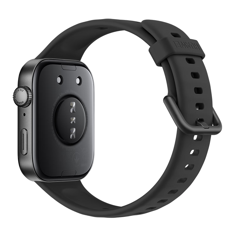 华为手表WATCH FIT 3幻夜黑 氟橡胶表带
