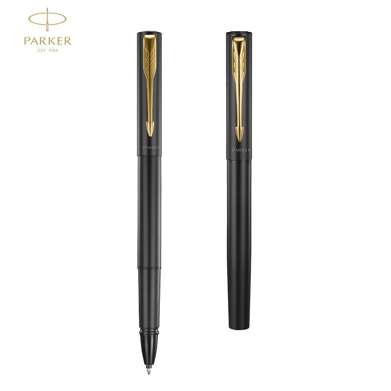 派克(PARKER)威雅XL经典黑金夹宝珠笔