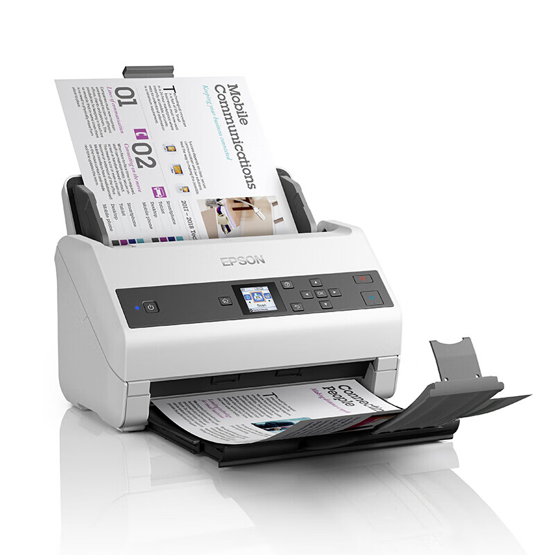 爱普生(EPSON) DS-875 A4  扫描仪 白色 (计价单位:台)