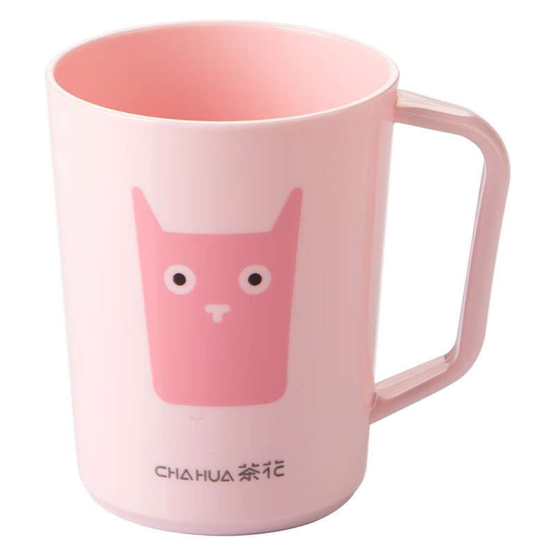 茶花 54006咪呀儿童口杯(浅红 浅绿 )颜色随机 - 茶花