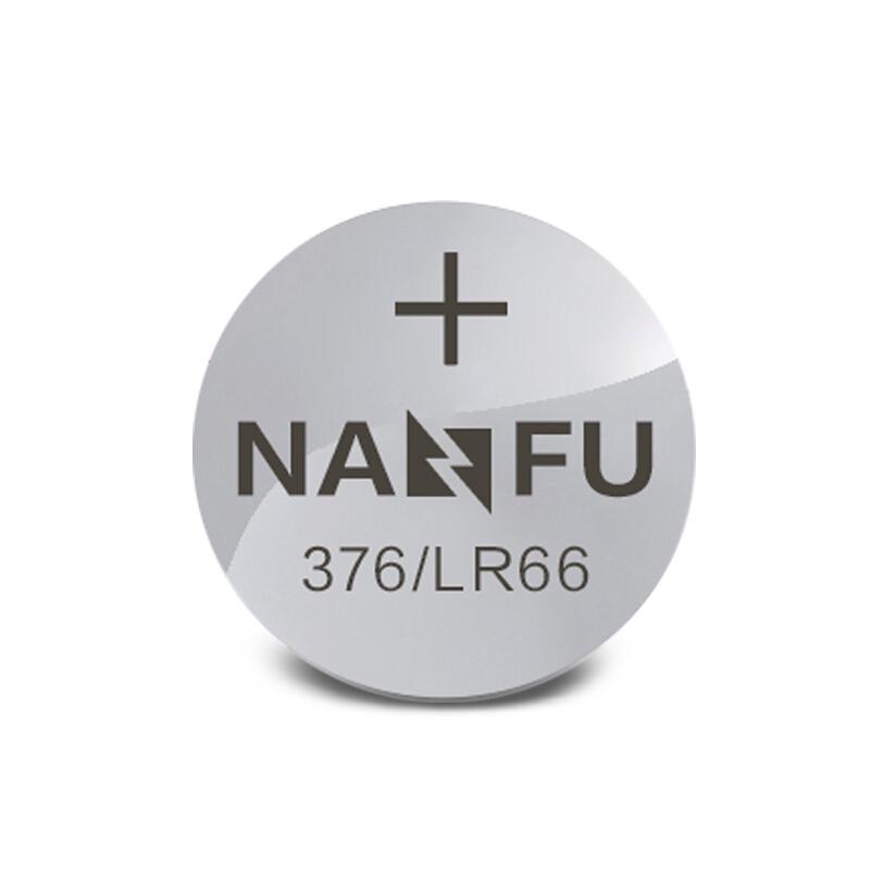 南孚(NANFU)376/LR66 1.5V无汞碱性纽扣电池10节装
