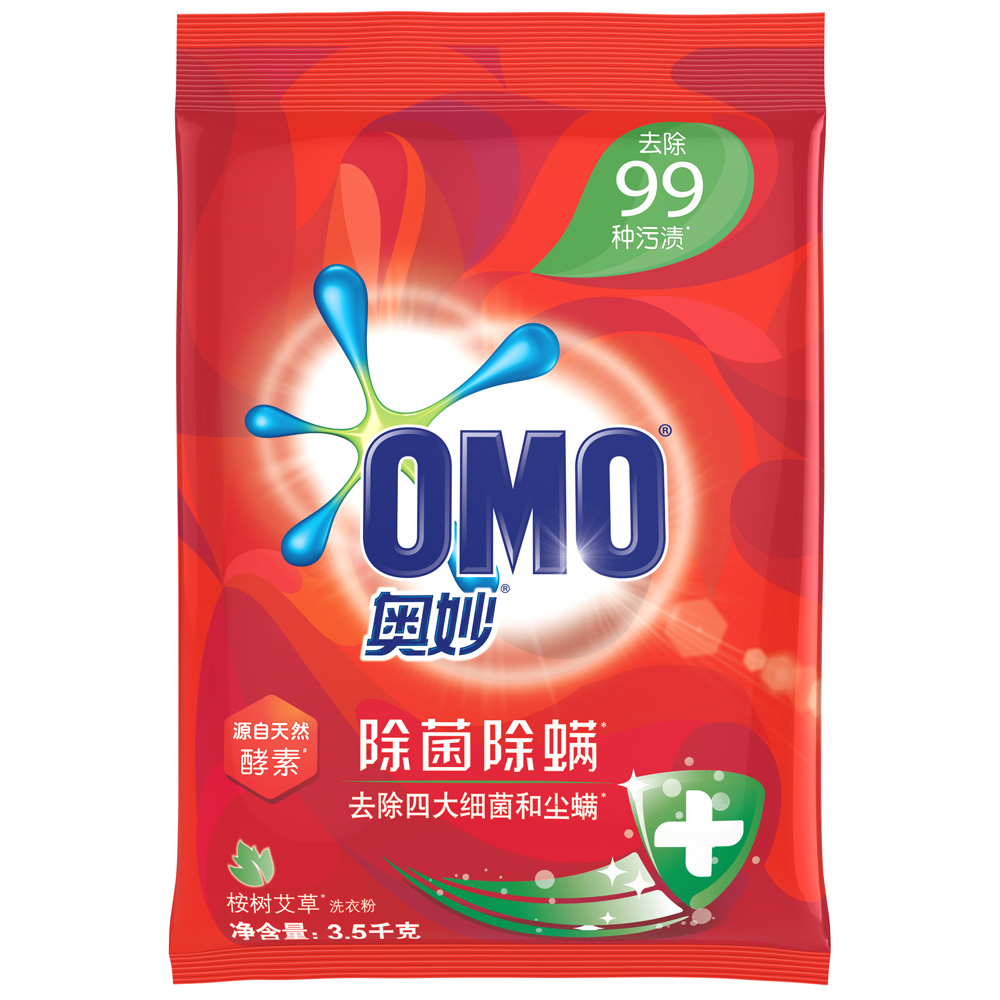 奥妙(OMO)除菌除螨洗衣粉3.5KG