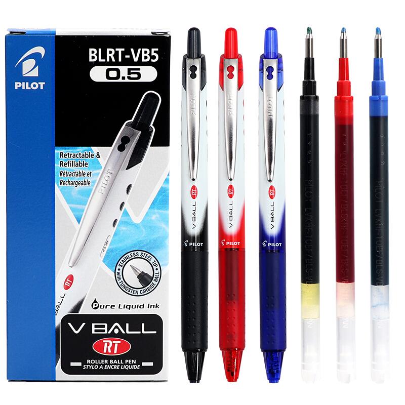 百乐(PILOT)BLRT-VB5(蓝)按制新威宝笔0.5mm