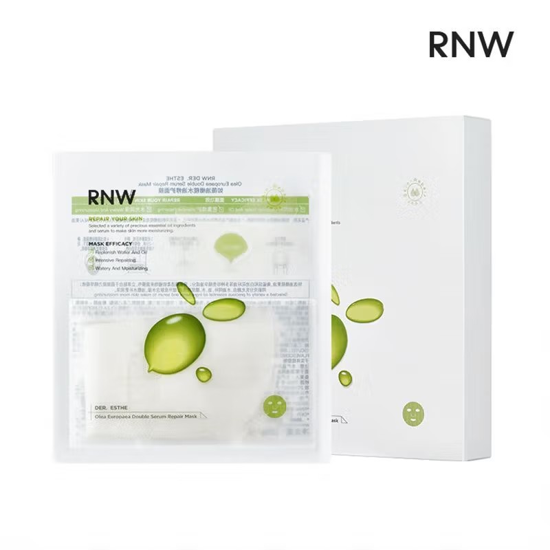 如薇(RNW)油橄榄水油修护面膜/(25g+3g)/片*5片
