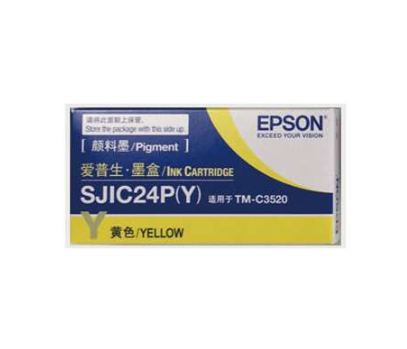 爱普生(Epson)黄C33S20589(SJIC24P)(TM-C3520)墨盒/喷墨头 - 爱普生(Epson)
