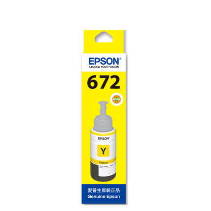 爱普生(Epson)墨盒T6724(黄色)