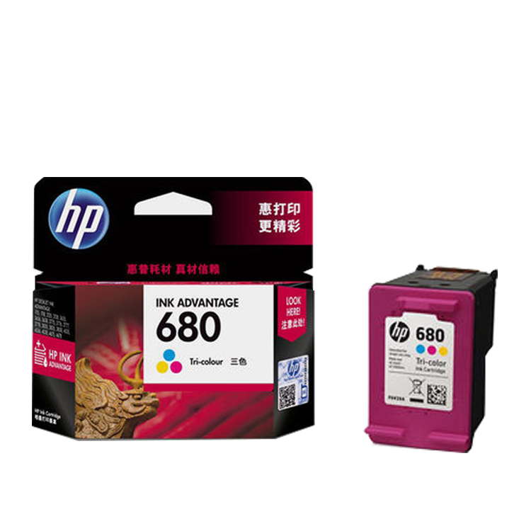 惠普(HP)喷墨头680(彩色)墨盒F6V26AA