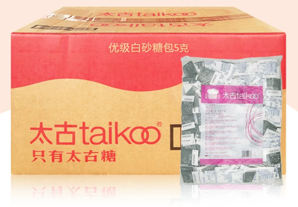 太古(taikoo)5g*424包/袋优级白砂糖 6袋/箱 - 太古(taikoo)