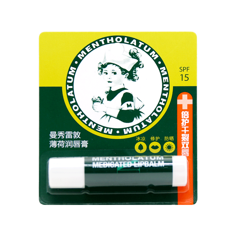 曼秀雷敦(Mentholatum)薄荷润唇膏3.5g