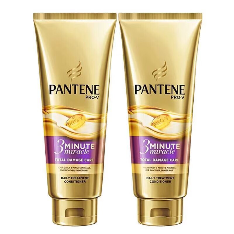 潘婷(PANTENE)180ml3分钟多效损伤修护护发素双支装 - 宝洁-潘婷(PANTENE)