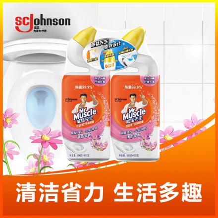 威猛先生(Mr Muscle)深層凈力潔廁啫喱(璀璨花舞)雙包裝(600g+600g)