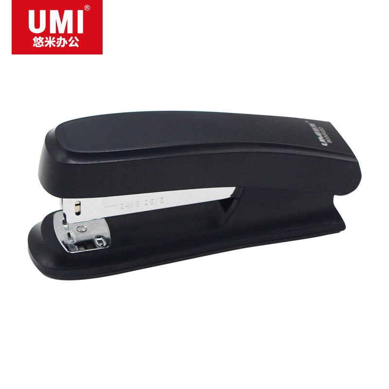 悠米(UMI)经济型普通订书机12# B03002D 黑