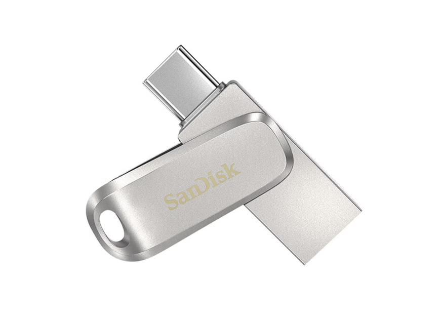闪迪 DDC4系列 手机U盘双接口优盘 Type-c/USB3.2 256G - 闪迪