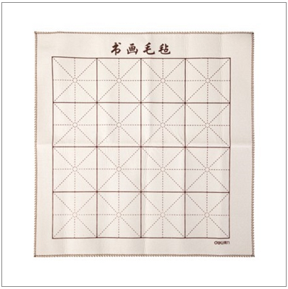 得力(deli)75308书画毛毡(白)(1张/袋)