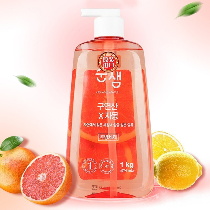 爱敬(AEKYUNG)净泉西柚洗洁精1kg
