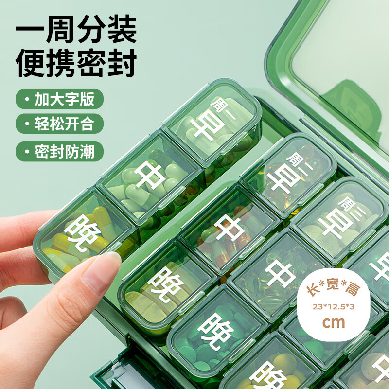 切药器药片分割器 便携小药片分装药盒子 起订量5个 - 艾卡安