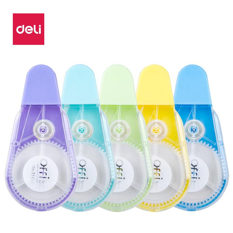 得力(deli)71459(混色)修正带(5个/卡)