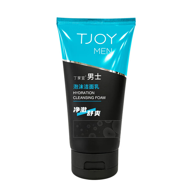 丁家宜(TJOY)男士(泡沫)洁面乳120g