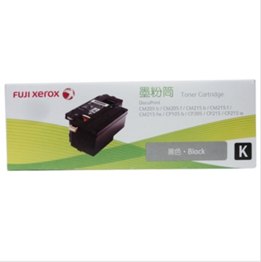 富士施樂(FUJI XEROX) 激光墨粉 CP105 205(BK)(2K)(CT201595)