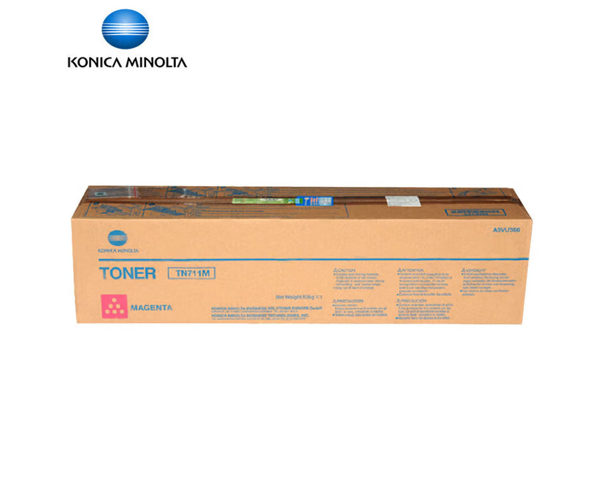 柯尼卡美能达(KONICA MINOLTA) TN711M 打印量31500页 适用机型适用C654/C754 墨粉 红色 (计价单 - 柯尼卡美能达(KONICA+MINOLTA)