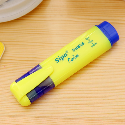 中柏(Sipa)SH828(黄)荧光笔