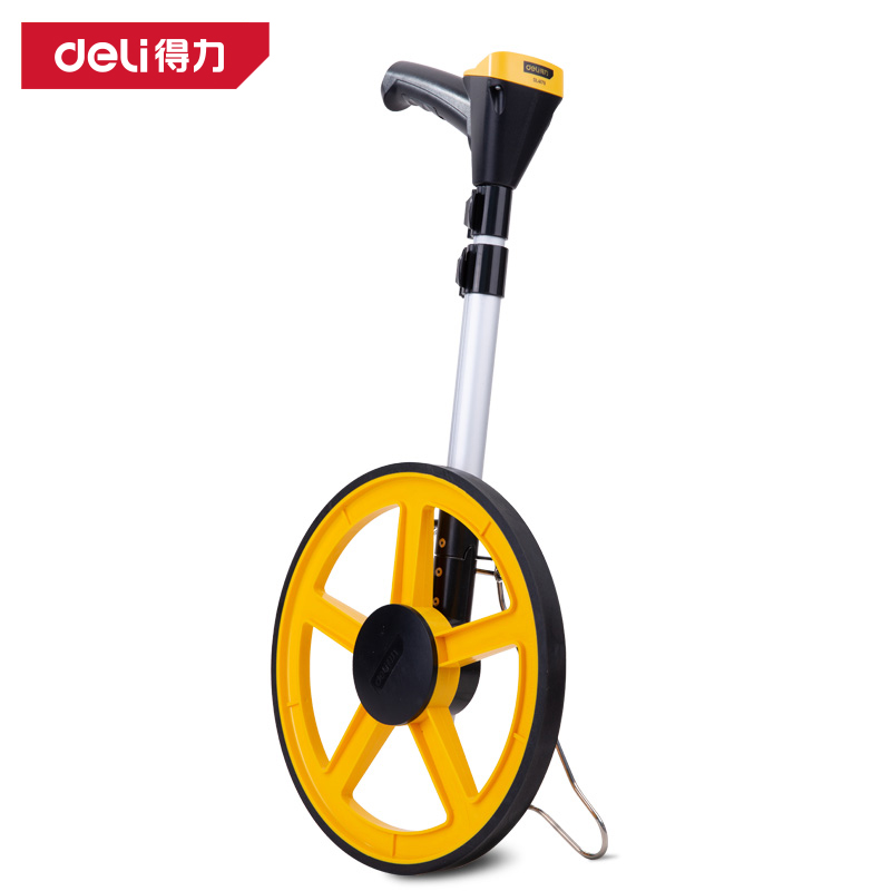 得力工具DL4179数显轮式测距仪300mm(黄)(台) - 得力工具