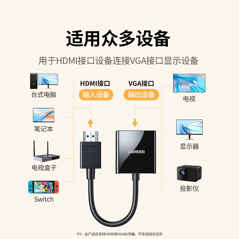 绿联(UGREEN)高清数据线60738