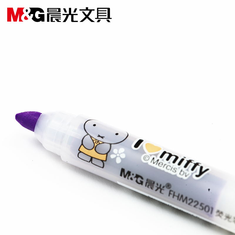 晨光(M&amp;amp;G)FHM22501(六色)荧光笔米菲 - 晨光(M&G)