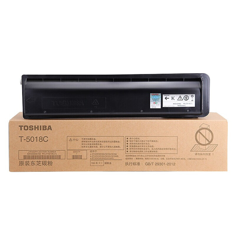 东芝(TOSHIBA)T-5018C(黑色)墨粉(高容) - 东芝(TOSHIBA)