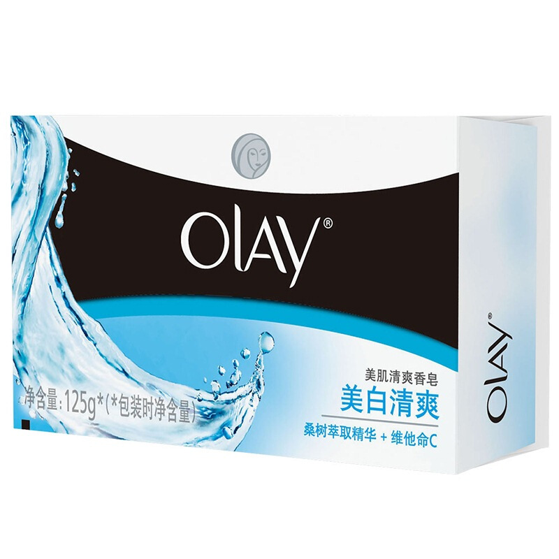 玉兰油(OLAY)清爽嫩白型护肤香皂 125g