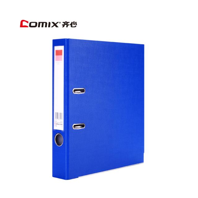 齐心(COMIX) A105N(蓝色)2寸欧式快劳夹A4