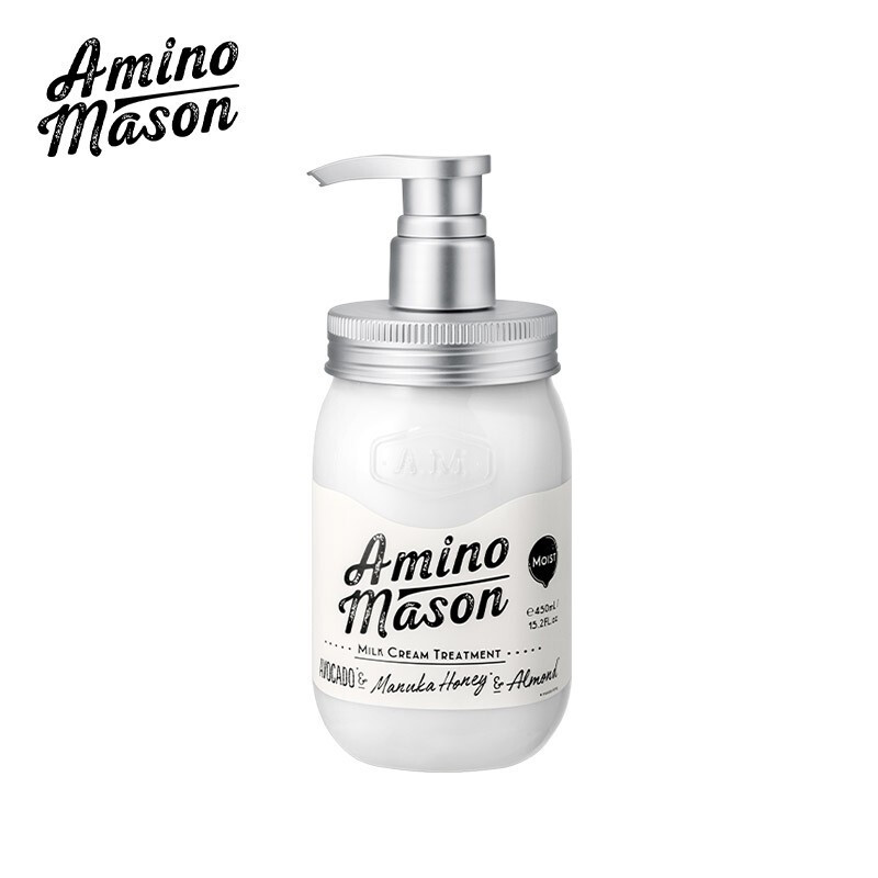 阿蜜浓梅森(Amino mason)氨基酸植物精粹润泽护发素(滋润)450ml - 阿蜜浓梅森(Amino+mason)