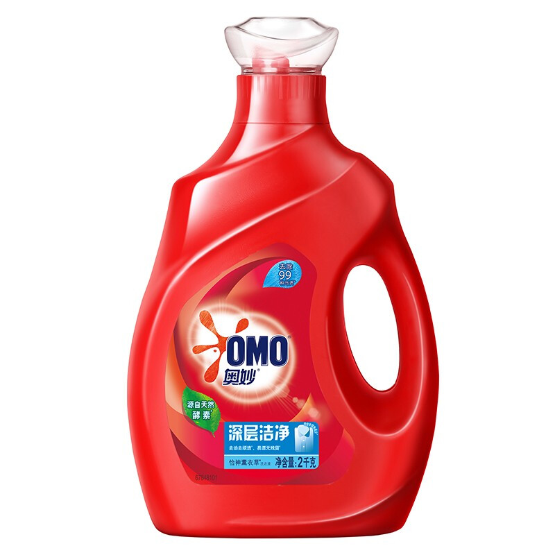 奥妙(OMO)深层洁净洗衣液2kg
