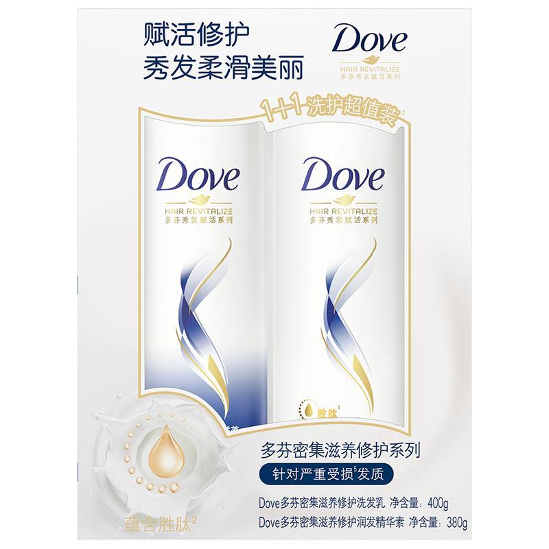 多芬(DOVE)密集滋养洗护套装 SP CD 6X(400+380)G