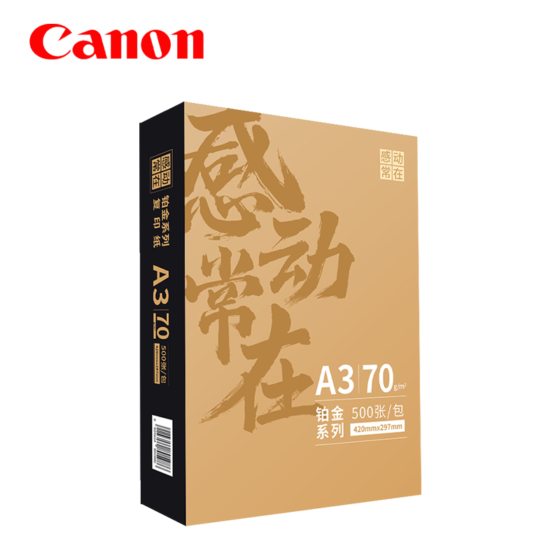 感动常在铂金复印纸 70G A3 500S 5包/箱